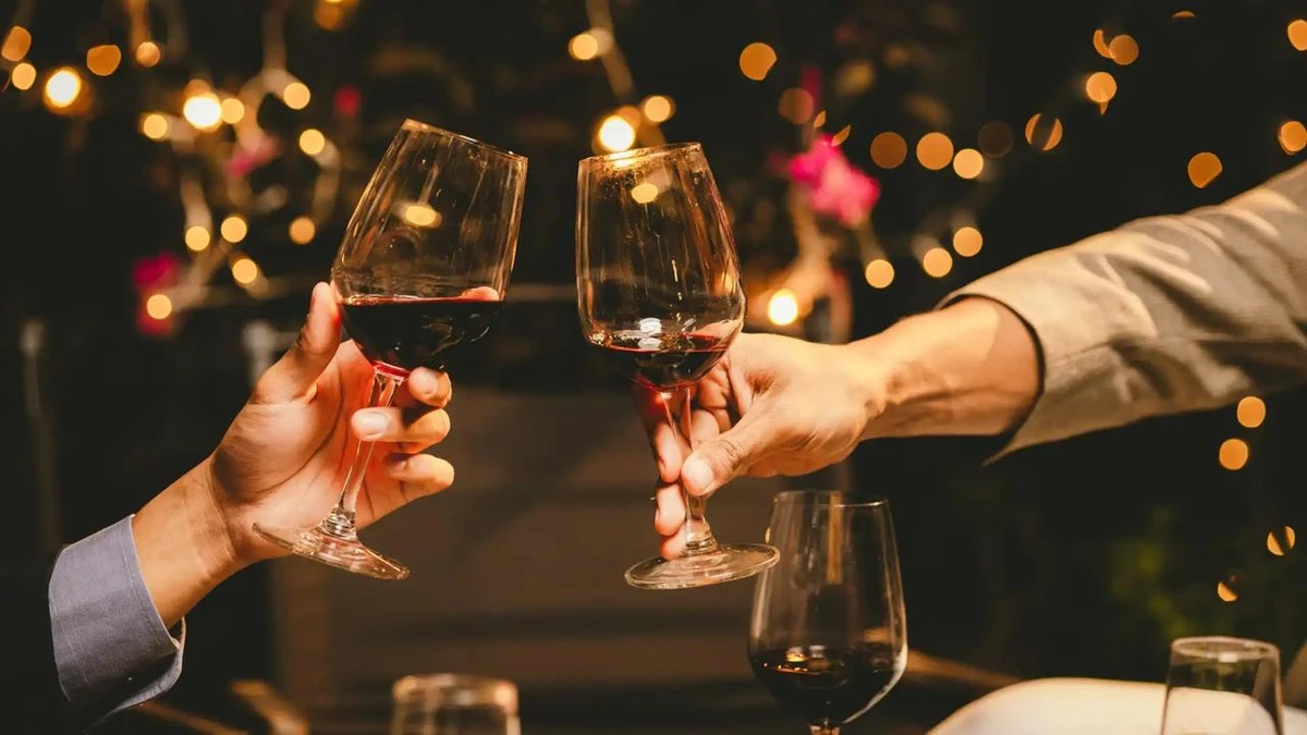 Jantar romântico por Shutterstock