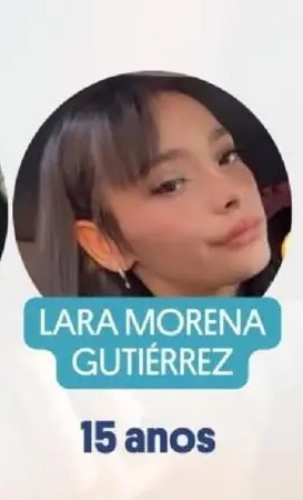 Lara Morena Gutiérrez por Reprodução