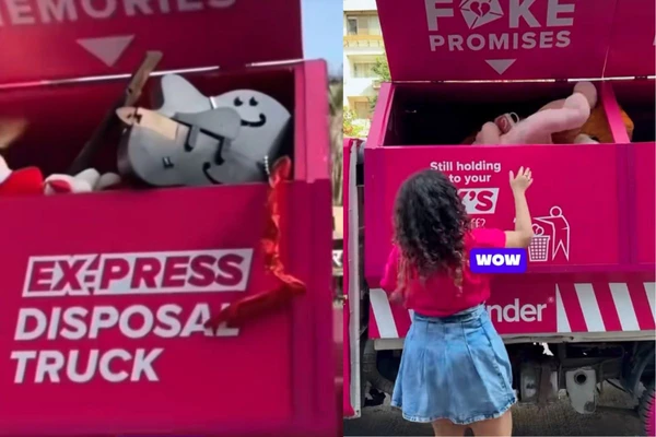 Objetos que fazem lembrar relacionamentos do passado podem ser descartados em caminhão