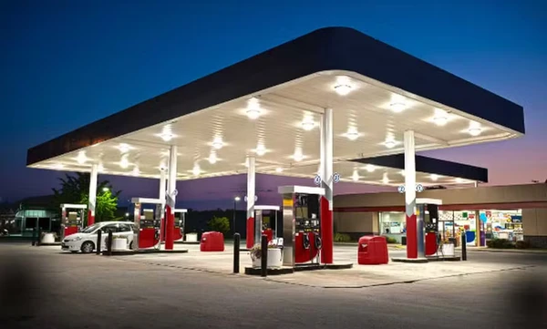 Posto de gasolina por Reprodução