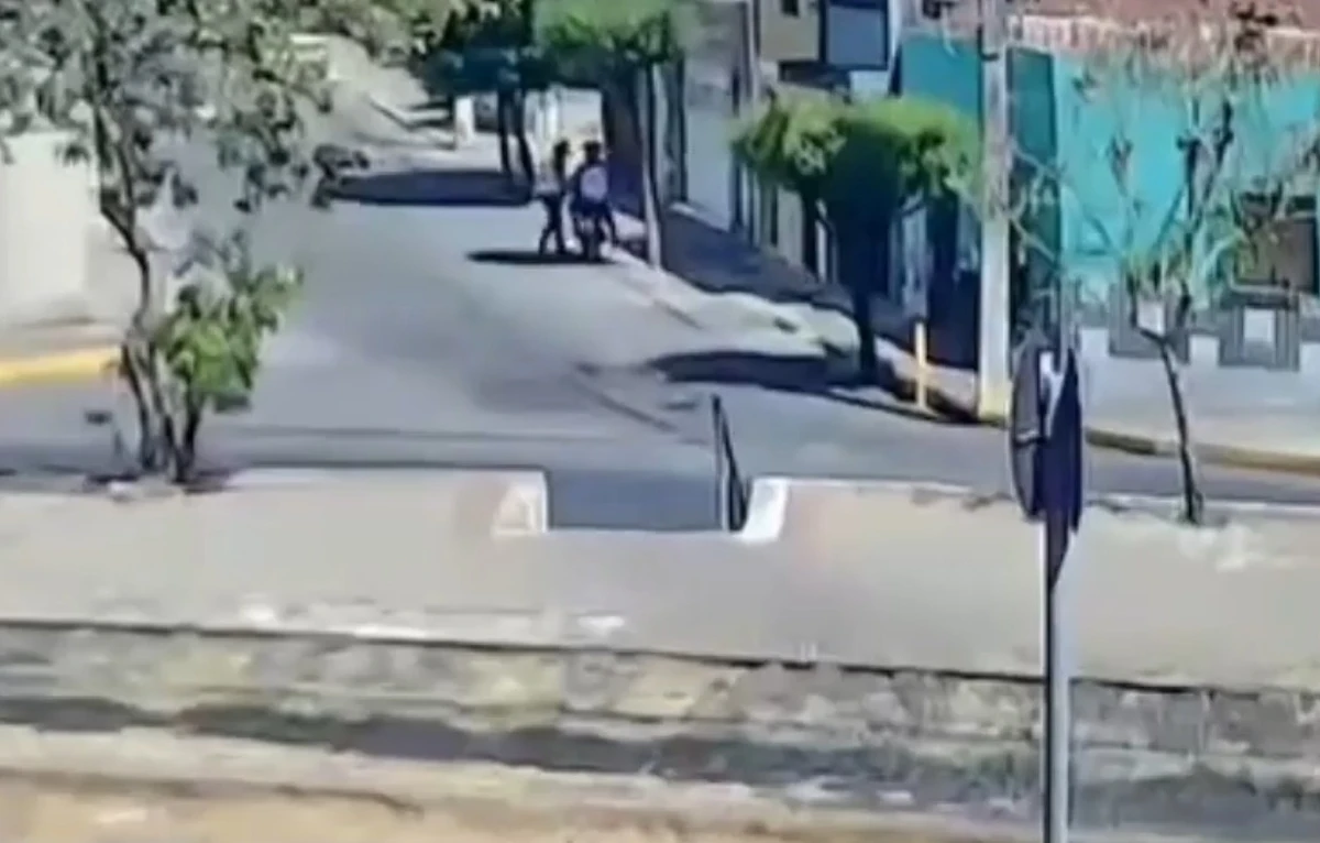 Suspeitos foram flagrados por câmera de segurança por Reprodução