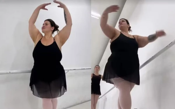 Thais Carla volta ao ballet após cirurgia bariátrica e perda de 52kg