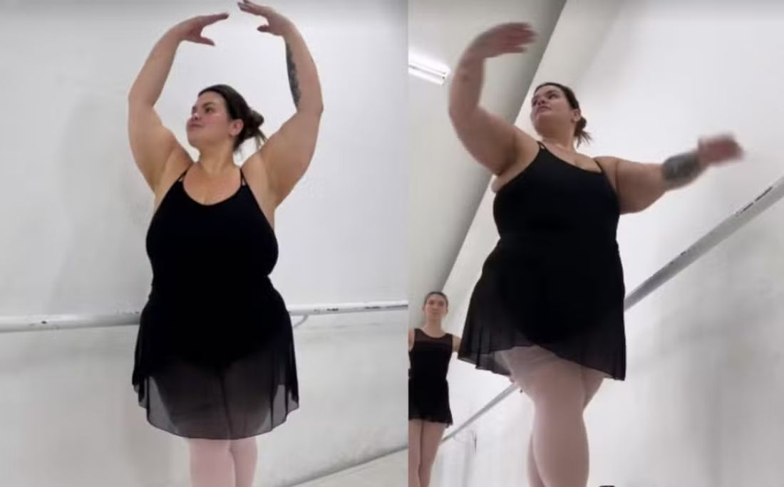 Thais Carla volta ao ballet após cirurgia bariátrica e perda de 52kg por Reprodução/Instagram