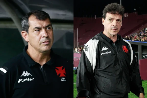 Vasco (2) - Fábio Carille e Fernando Diniz por Matheus Lima/Vasco