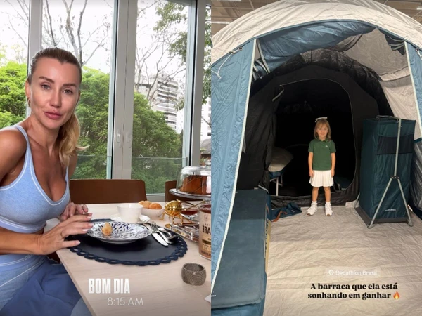 Vicky, filha de Ana Paula Siebert e Roberto Justus, vende cookies para realizar sonho