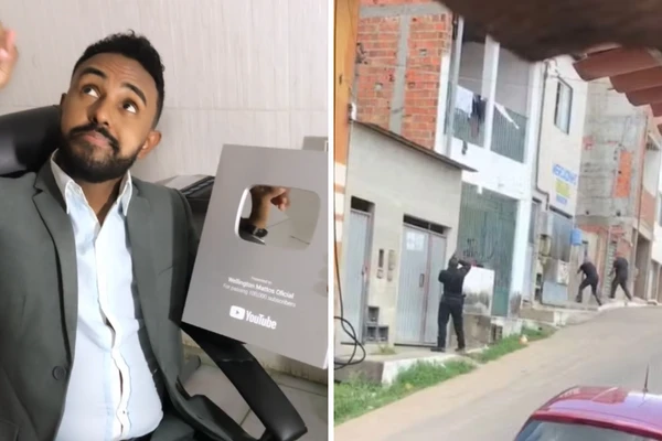 Youtuber é preso após atirar contra polícia e usar esposa e filho de escudo na Bahia