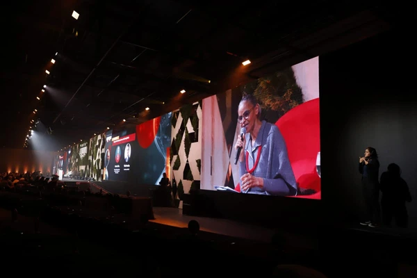 A ministra do Meio Ambiente e Mudança Climática, Marina Silva, participou do 27º Fnesp por Juliana Freitas e Luiz Kagiyama/Semesp