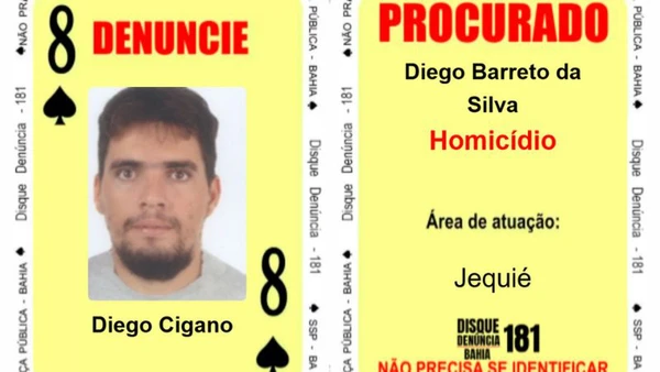 Diego é investigado por chacinas em Jequié e Feira de Santana por Reprodução