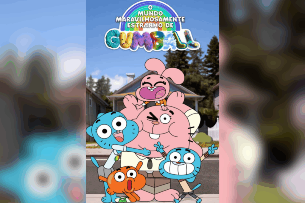 A série &#8220;O Mundo Maravilhosamente Estranho de Gumball&#8221; traz de volta seus personagens icônicos (Imagem: Reprodução digital | Hanna-Barbera Studios Europe)