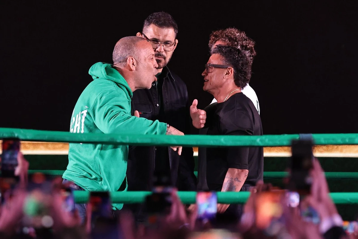 Encarada entre Popó e Wanderlei Silva
