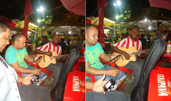 Gilson Babilônia canta seus sucessos no Largo da Mariquita
