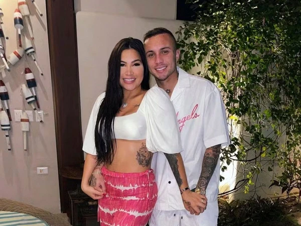 Isa Ranieri e Everton Cebolinha por Reprodução