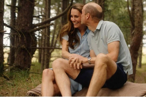 Kate Middleton e o príncipe William