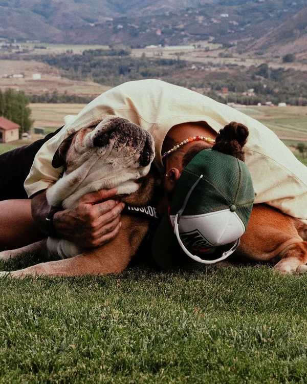 Lewis e Roscoe Hamilton por Reprodução/Instagram