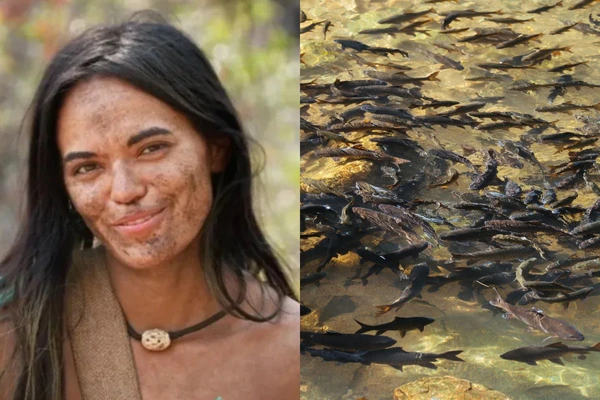 Mulher vira