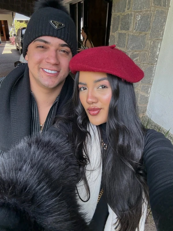 Natanzinho Lima e Karolly Rayssa por Reprodução/Instagram