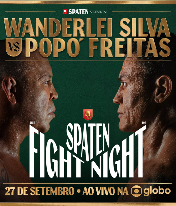 Popó x Wanderlei Silva  por Divulgação