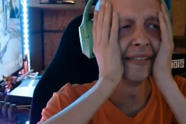 Streamer com câncer terminal por Reprodução