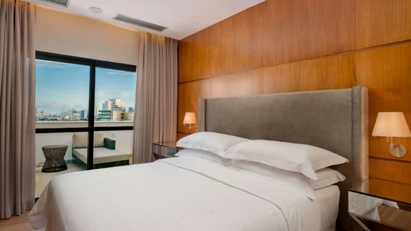 Suíte presidencial do Wish Hotel da Bahia por Reprodução
