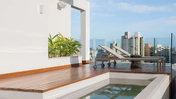 Suíte presidencial do Wish Hotel da Bahia por Reprodução