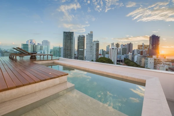 Suíte presidencial do Wish Hotel da Bahia por Reprodução