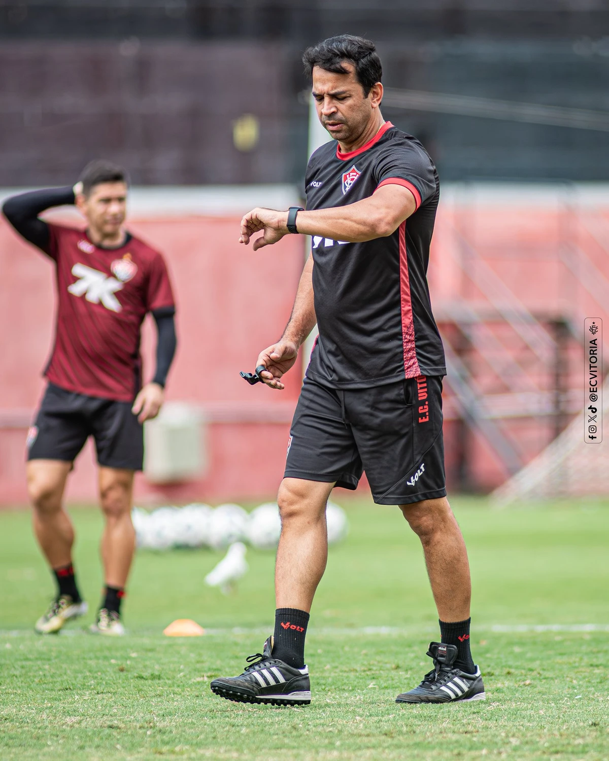 Último treino do Vitória em Salvador antes de encarar o Grêmio por Victor Ferreira/EC Vitória