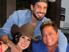 Imagem - Ana Castela e Zé Felipe embarcam com Leonardo para viagem em família pelo Pantanal