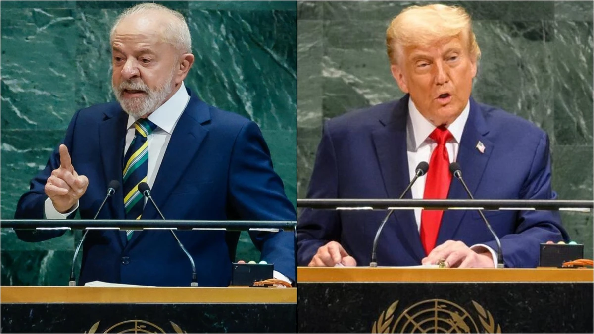 Lula e Donald Trump