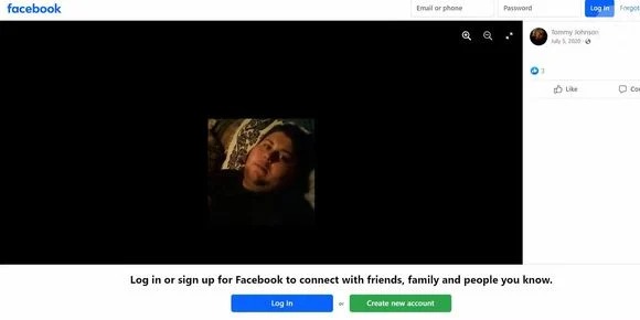 Sua última publicação no Facebook foi em 2020, mostrando apenas uma foto de rosto, sem revelar se deu continuidade à transformação iniciada no "Quilos Mortais" por Reprodução/Record