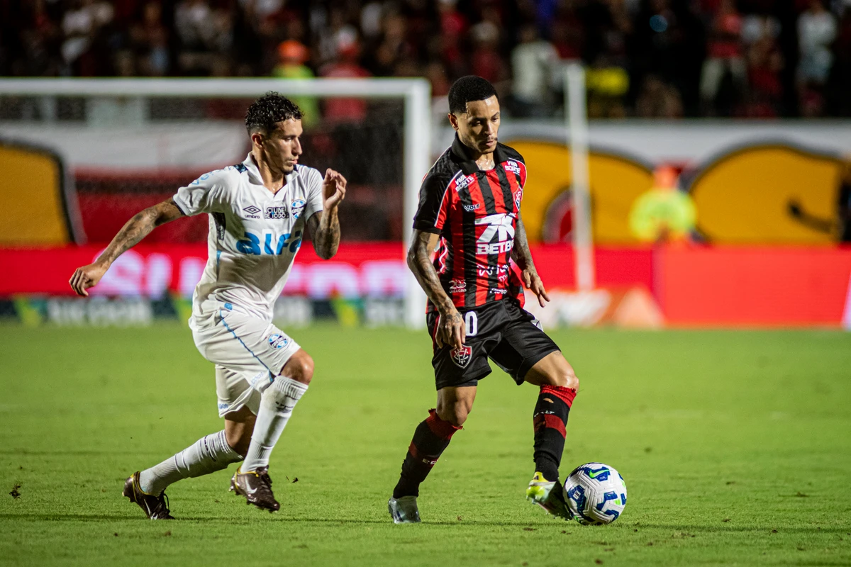 Vitória empatou em 1x1 com o Grêmio no 1º turno