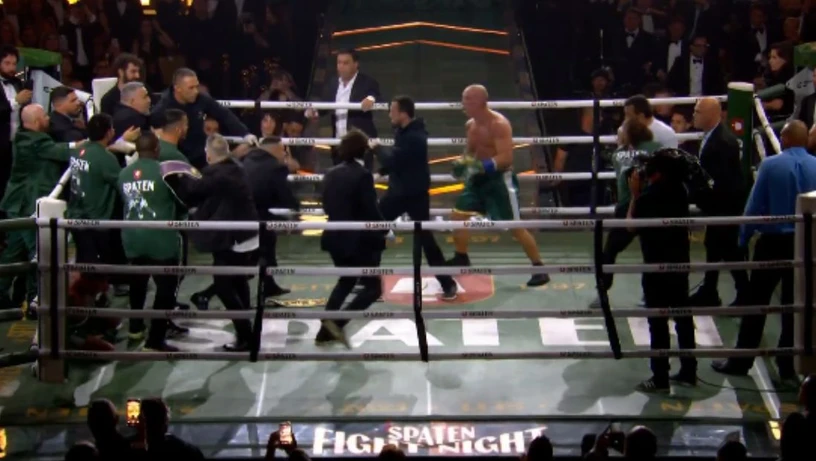 Imagem - Filho de Popó deu o murro que derrubou Wanderlei Silva em confusão após luta; veja
