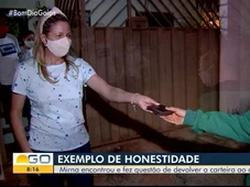 Imagem - Diarista devolve carteira cheia de dinheiro ao dono e história de honestidade comove