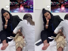 Imagem - Gracyanne Barbosa se machuca no 'Dança' e surge em hospital: 'Frustrada, mas confiante'