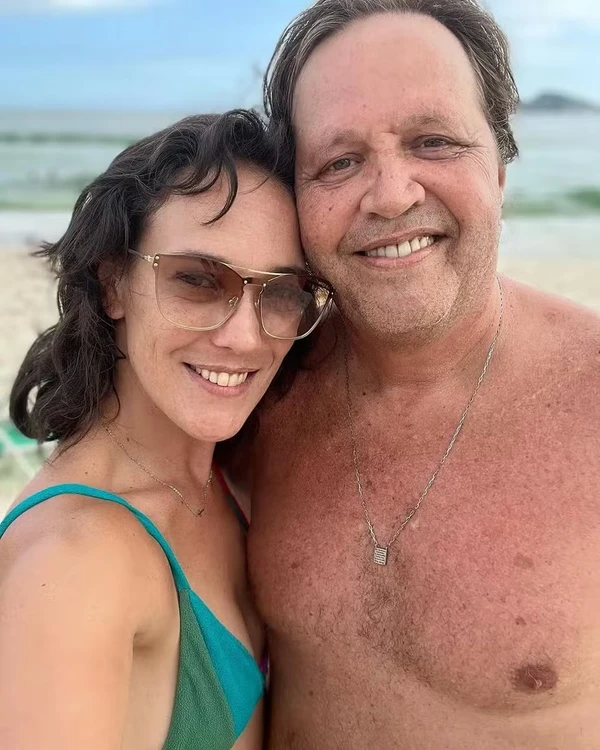 Adriana Birolli e seu marido, Ivan Zettel por Reprodução/Redes Sociais