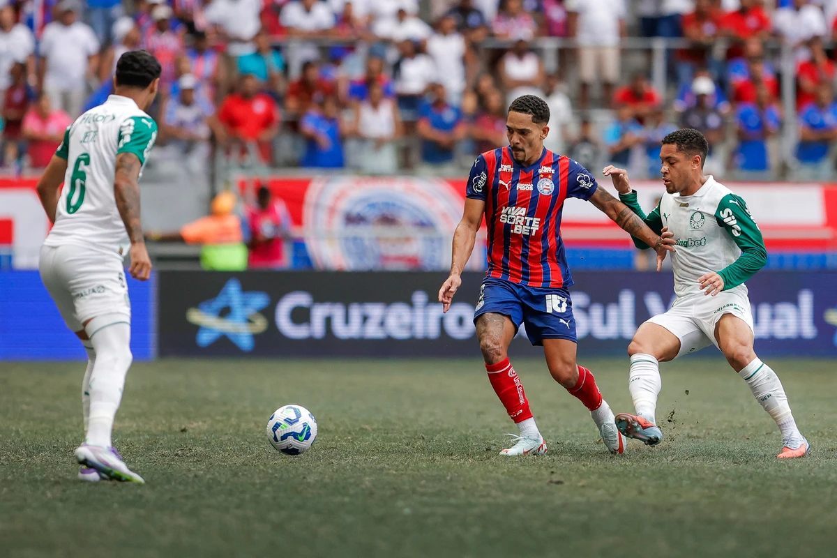 Bahia encarou o Palmeiras na Fonte Nova por Rafael Rodrigues/EC Bahia