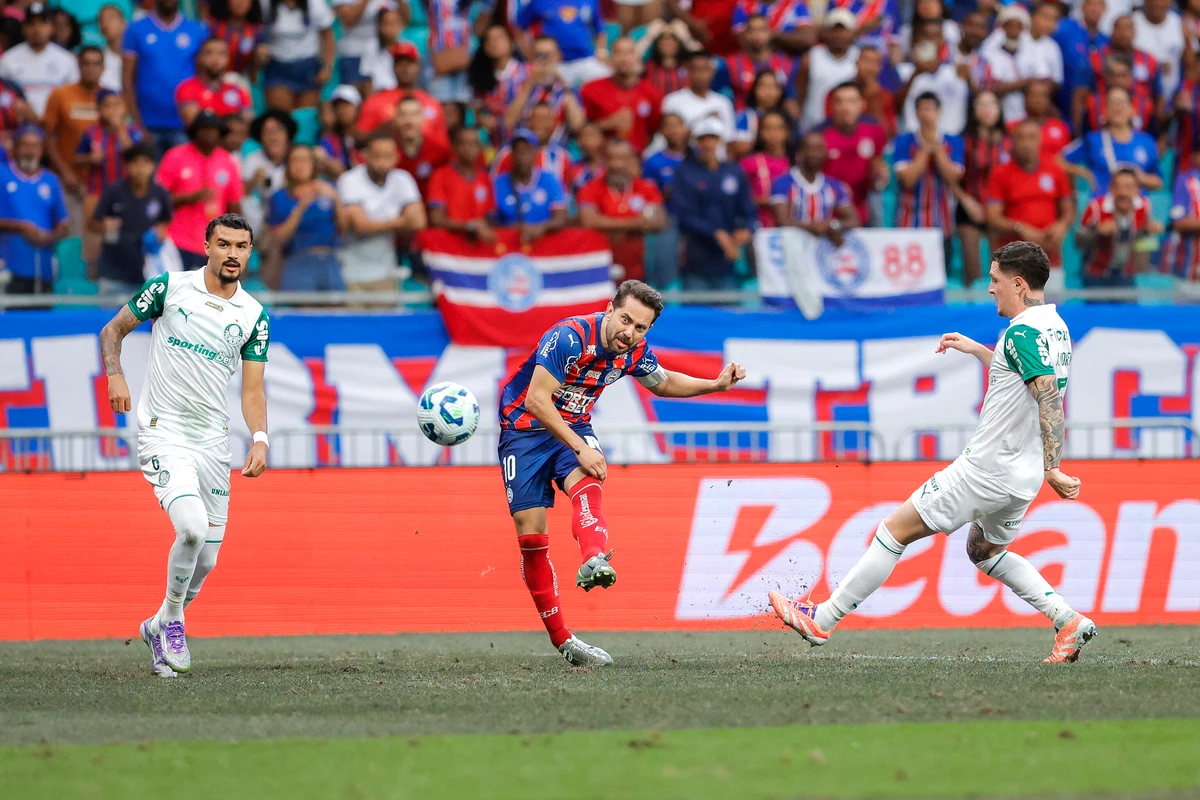 Bahia encarou o Palmeiras na Fonte Nova por Rafael Rodrigues/EC Bahia