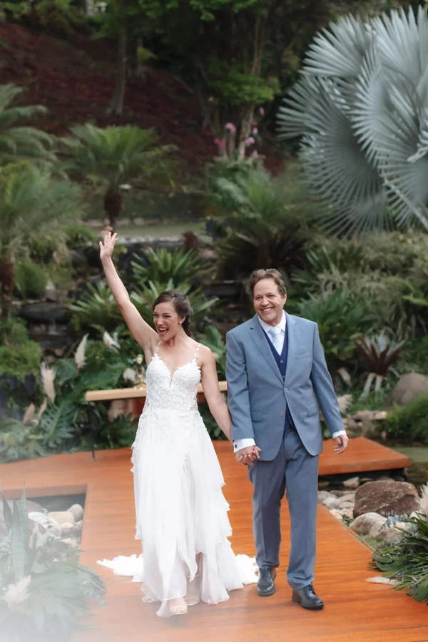 Casamento de Adriana Birolli com Ivan Zettel por Divulgação/@venamorifotografia