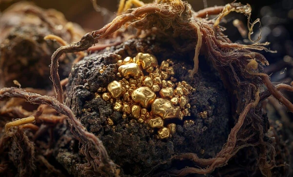 Fungo 'fabrica' ouro por Reprodução