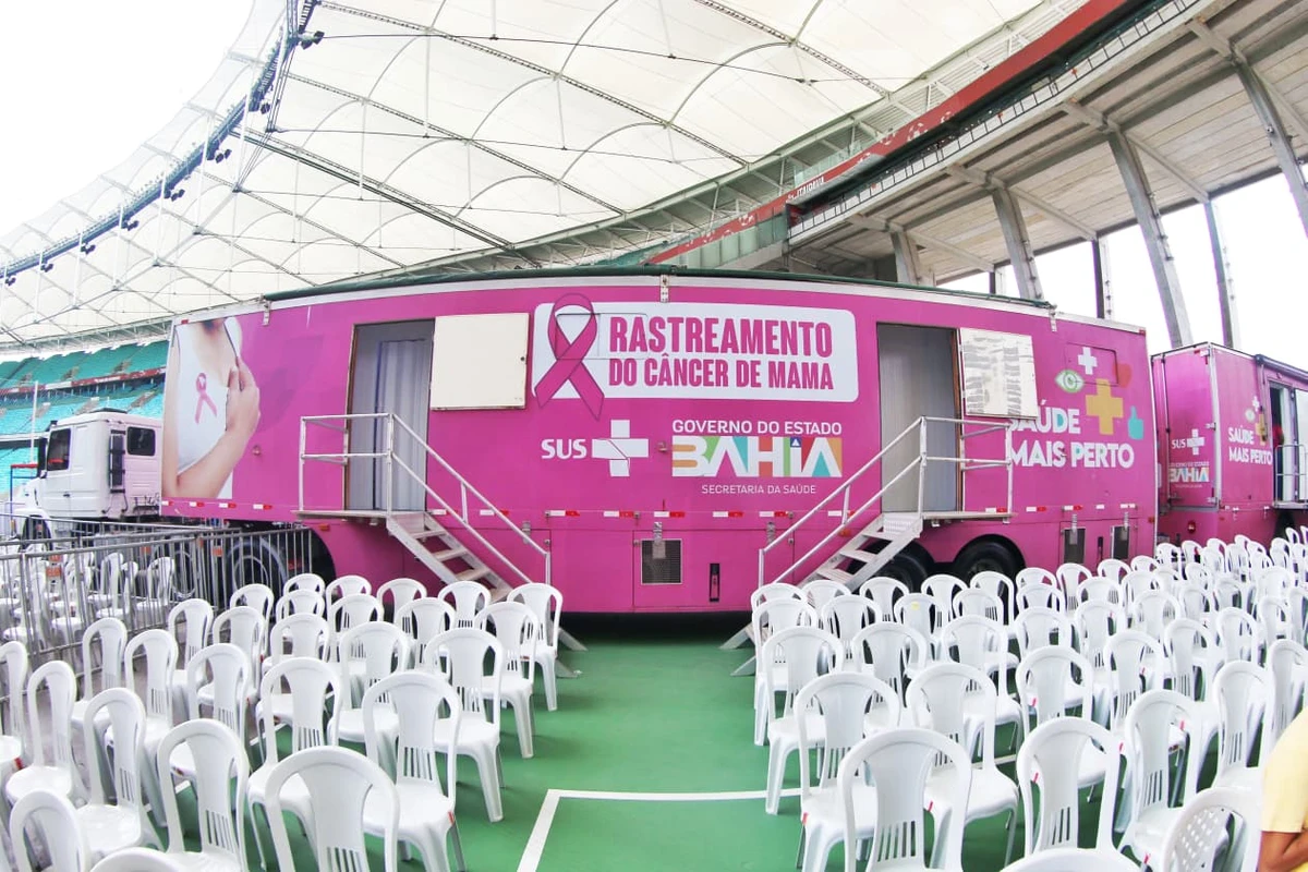 Governo do Estado abre Outubro Rosa com oferta de mamografias por  Leonardo Rattes / Saúde GovBA