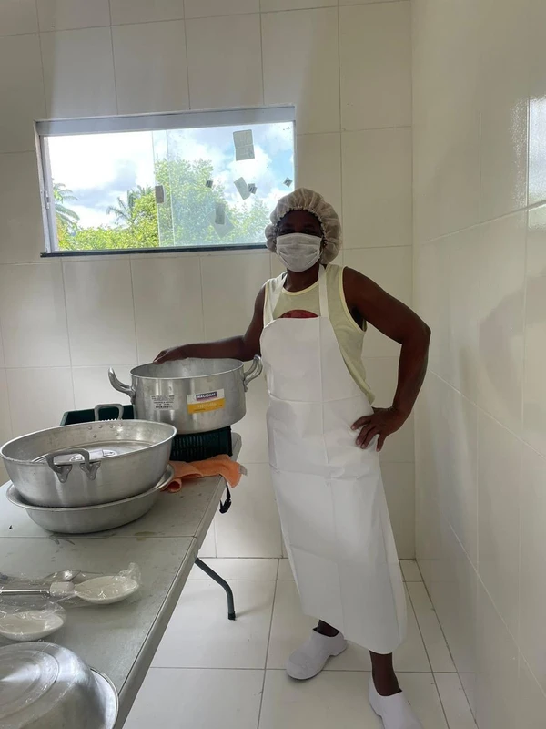 Marisqueira na nova sede por Arquivo Votorantim Cimentos