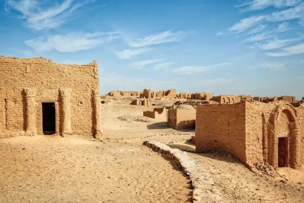 Oásis de Kharga por Reprodução