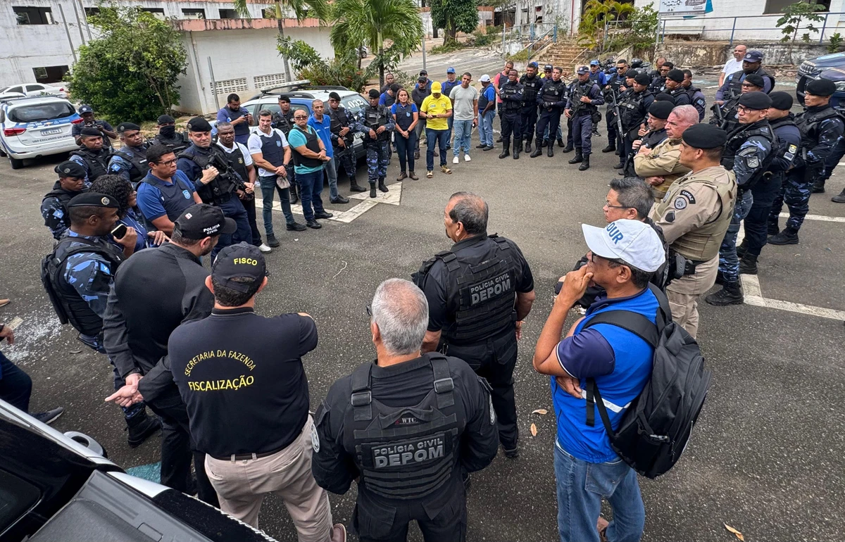 Operação Escudo Urbano por Polícia Civil