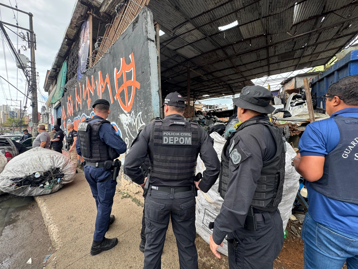 Operação Escudo Urbano por Polícia Civil
