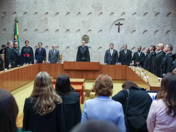 Posse do ministro Edson Fachin como presidente do STF por Valter Campanato/Agência Brasil
