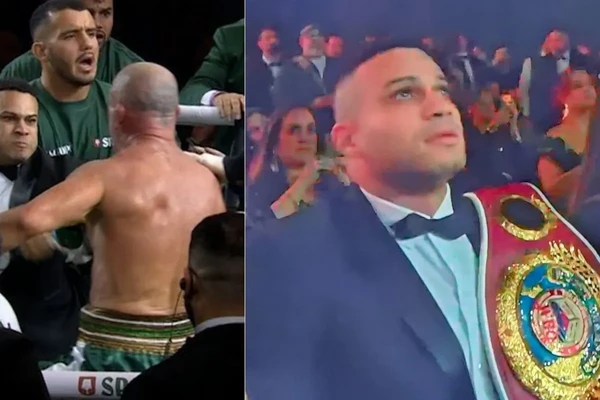 Rafael Freita, filho mais velho de Popó, foi o responsável por naucautear Wanderlei durane confusão