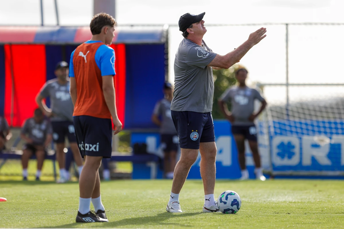 Reapresentação do Bahia após triunfo contra o Palmeiras por Rafael Rodrigues/EC Bahia