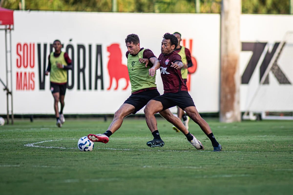 Reapresentação do Vitória após derrota contra o Grêmio por Victor Ferreira/EC Vitória
