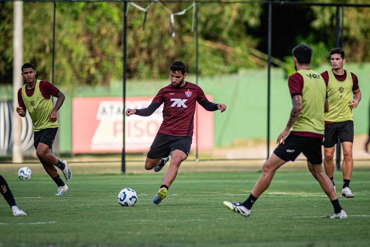 Reapresentação do Vitória após derrota contra o Grêmio por Victor Ferreira/EC Vitória