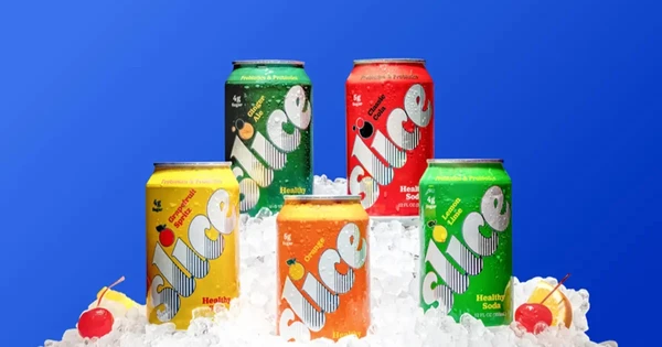 Refrigerante Slice por Reprodução