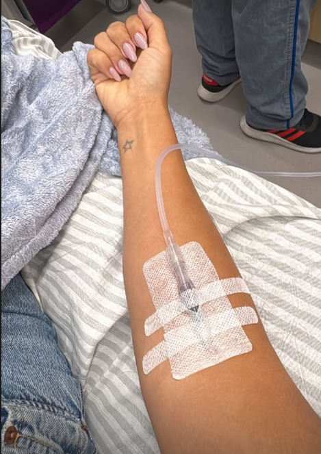 Cantora foi levada ao hospital por Reprodução | Redes Sociais